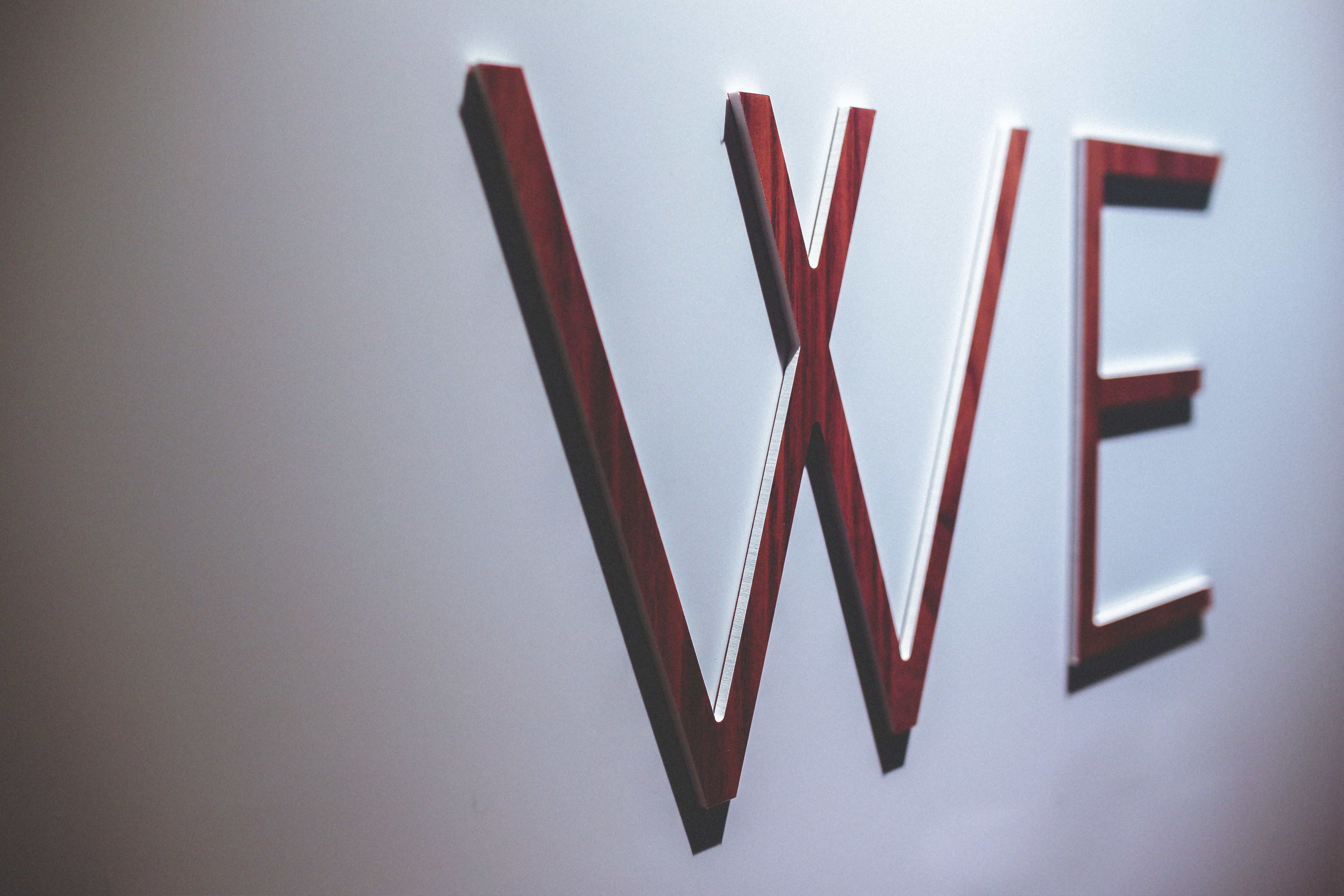 Office signage detail
